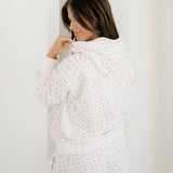 Rose Hoodie Sheath Sweatpants Set