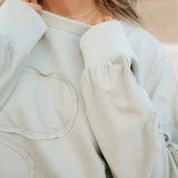 Luna Top - Green | Dropship