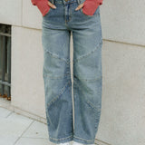 Adeline High Waist Jeans | Dropship