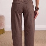 Briar Barrel Jeans | Patch Pocket Denim
