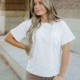 Harper Tee - White
