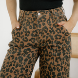 Meadow Leopard Print Jeans