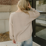 Rosa Sweater - Heather Mocha