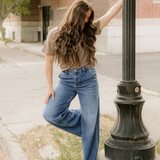 Billie Wide Leg Jeans - Flying Monkey