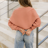 Lena Dolman Sleeve Sweater Cardigan