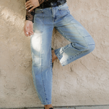 Scottie Barrel Jeans - Flying Monkey