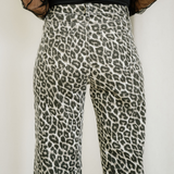 Winona Leopard Print Barrel Jeans