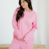 Amayah Buttoned Straight Pants Two Piece Set