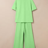 Jaycee Tee Pocketed Casual Pants 2pcs Outfit