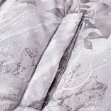 PREORDER Tessa Camo Leaf Print Winter Puffer Vest - Gray | Dropship