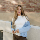 Solana Denim Jacket  - Light Wash