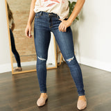 Shae Mid Rise Super Skinny Jeans - KanCan