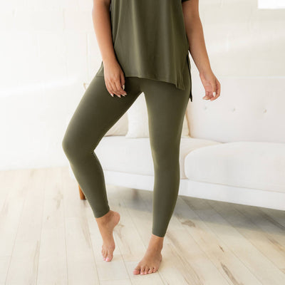 Maddie Microfiber Set - Dark Olive