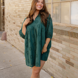 Sybil Embroidered Dress