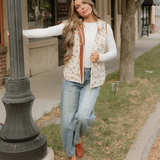 Mabel Quilted Concealed Button Vest
