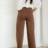 Rylan Retro Washed Patch Pocket Loose Jeans