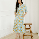 Parker V Neck Long Dress