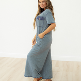 Eddie Pocket Short Sleeve Jumpsuit