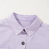 Collins Double Chest Pocket Denim Shirt Dress