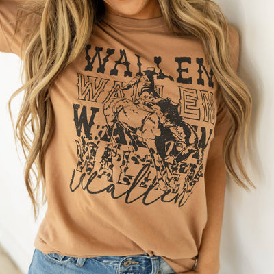 Wallen Graphic Tee - Toasted Almond
