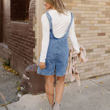 Jett Pocket Denim Romper | Dropship