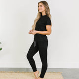 Gracie Jogger Set - Black