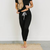 Gracie Jogger Set - Black