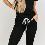 Gracie Jogger Set - Black