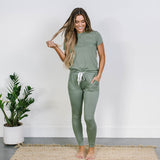 Gracie Jogger Set - Sage