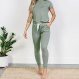 Gracie Jogger Set - Sage