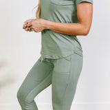 Gracie Jogger Set - Sage