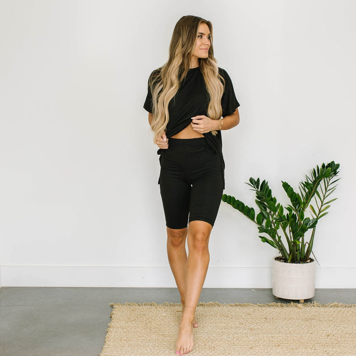 Hazel Loungewear Set - Black