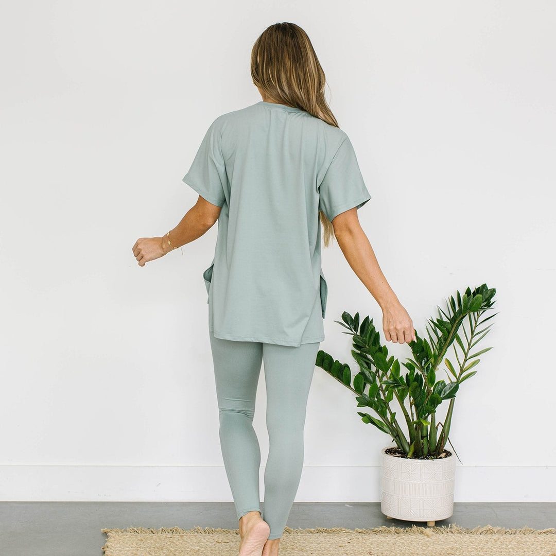 Quinn Loungewear Set - Seafoam