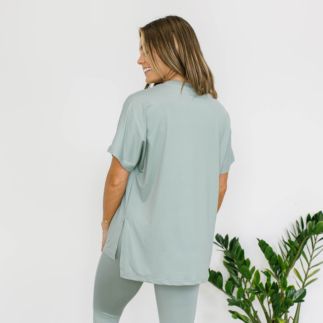 Quinn Loungewear Set - Seafoam