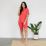 Hazel Loungewear Set - Raspberry