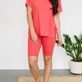 Hazel Loungewear Set - Raspberry