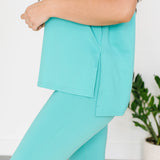 Quinn Loungewear Set - Turquoise