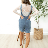 Jett Pocket Denim Romper | Dropship