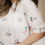 Mallard Duck Drawstring Short Set