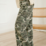 Peyton Camo Cargo Wide Leg Pants