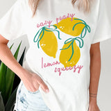 Easy Peasy Lemon Squeezy Graphic Tee