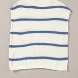 Rhodes Striped Batwing Sleeve Sweater Tee