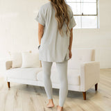 Maddie Microfiber Set - Light Gray