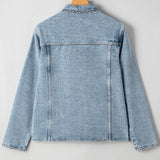 Solana Denim Jacket - Light Wash | Dropship