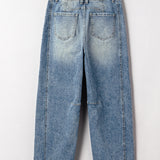 Blythe Vintage Washed Seam Detail Jeans