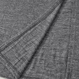 Maggie 3pcs V Neck T Shirt Ribbon Knot Pants Open Duster 3pcs Lounge Set - Gray