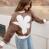 Luna Top - Coffee | Dropship