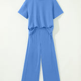 Jaycee Tee Pocketed Casual Pants 2pcs Outfit