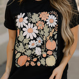 Wild Flower Pumpkin Tee