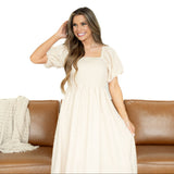 Poppy Dress - Cream